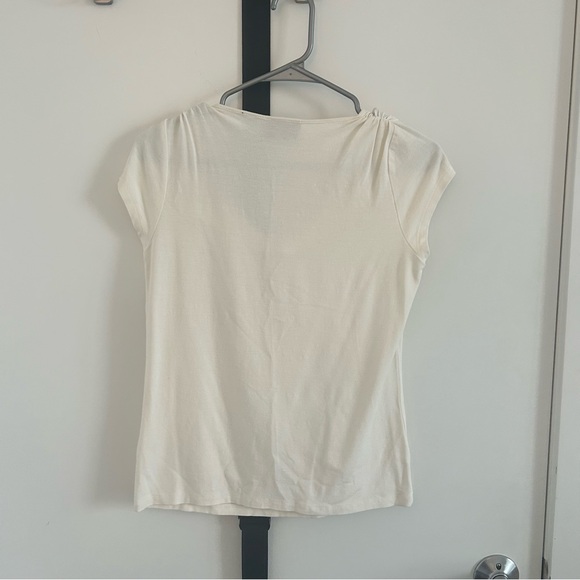 🎉2 for $15🎉 Studio by Liz Claiborne Short-sleeve Dressy Top - Picture 2 of 3